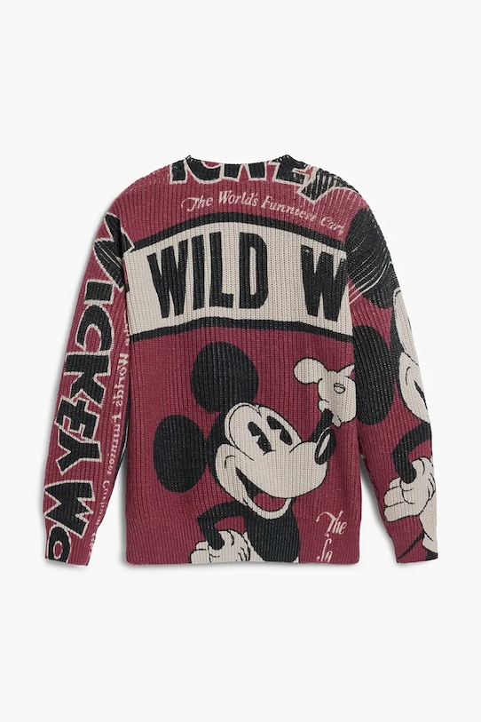 Хлопчик Дитяча кофта Desigual 25WBJF01 бордо