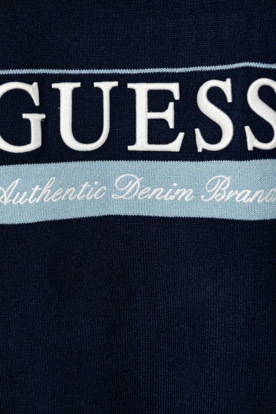 Chłopiec Guess sweter dziecięcy L5BR02.Z32N0.9BYA granatowy