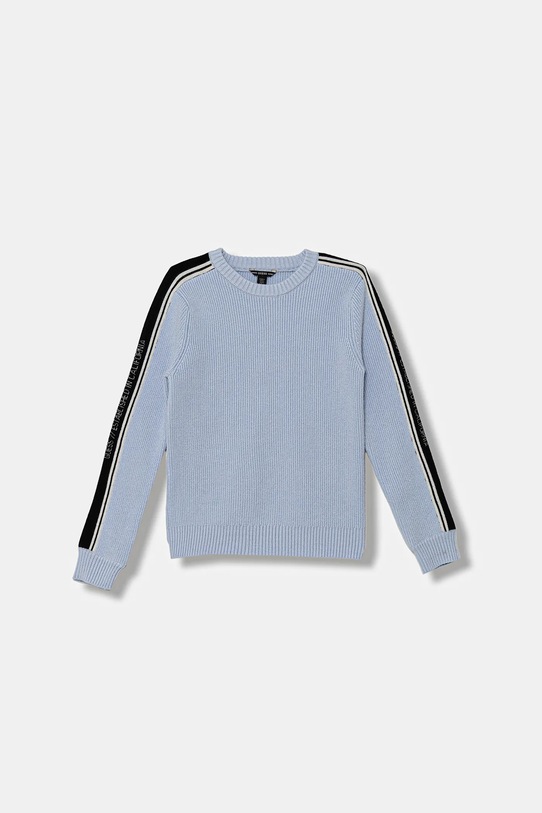 Guess sweter dziecięcy aplikacja niebieski L5BR06.Z3FU0.9BYA