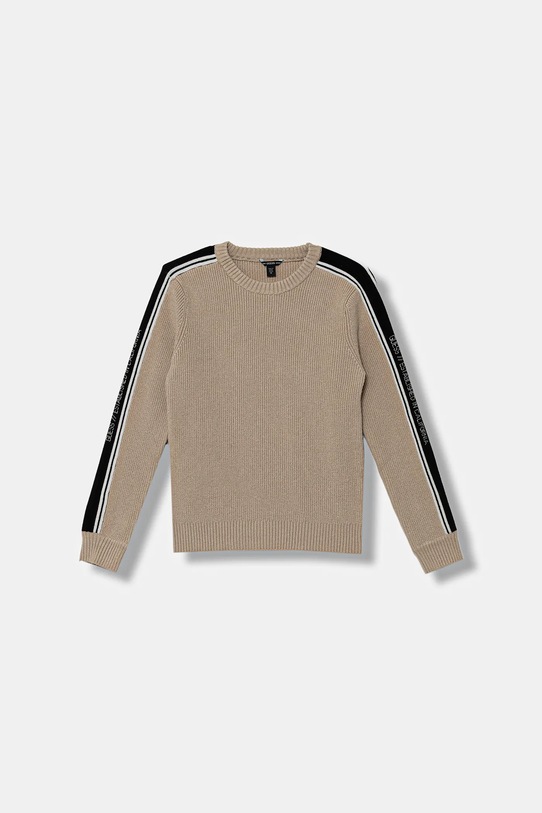 Guess sweter dziecięcy aplikacja beżowy L5BR06.Z3FU0.9BYA