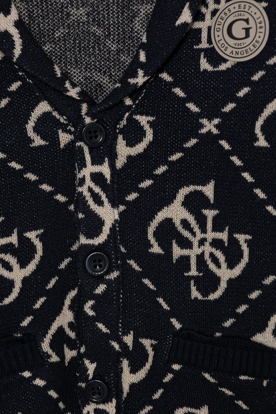 Chłopiec Guess kardigan dziecięcy N5BR01.Z3HL1.9BYA czarny