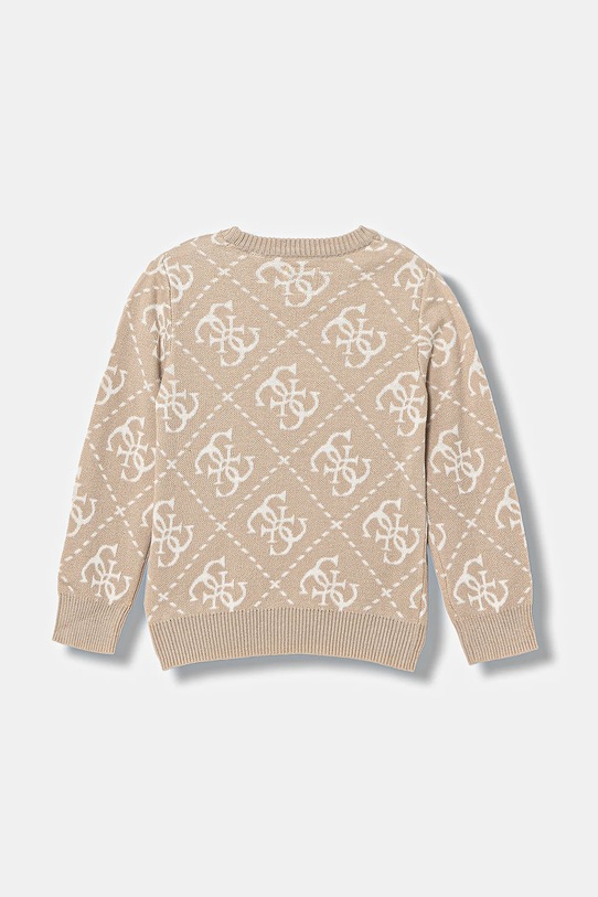 Guess sweter dziecięcy N5BR02.Z3HL1.9BYA beżowy AW25