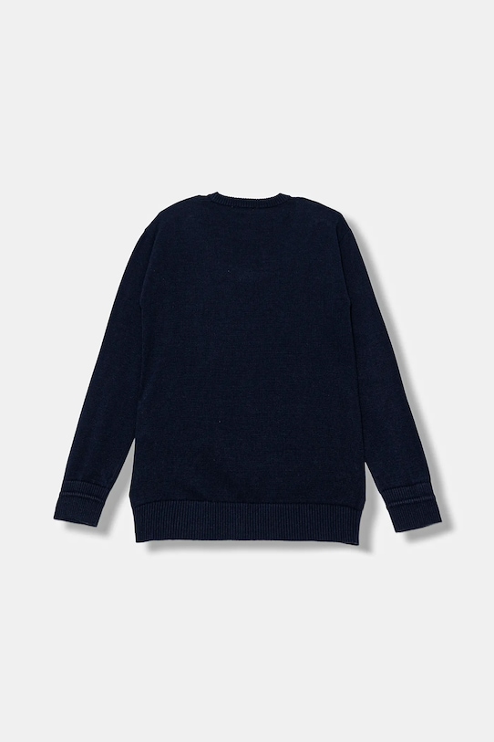 United Colors of Benetton sweter bawełniany dziecięcy 120YC108S.G.seasonal granatowy AW25