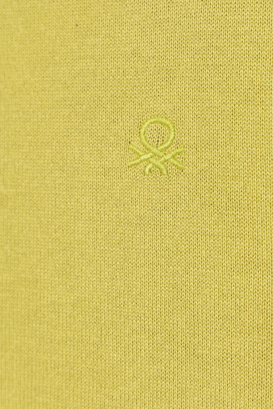 Chłopiec United Colors of Benetton sweter bawełniany dziecięcy 120YC108S.G.seasonal zielony