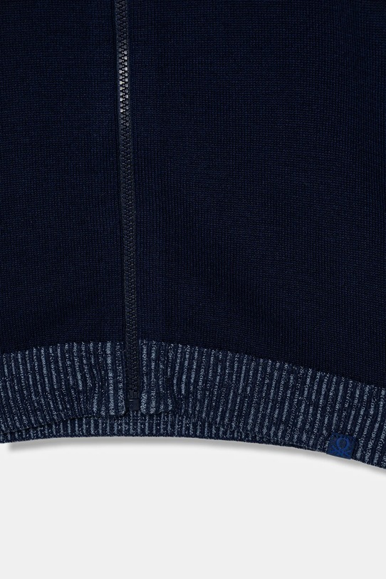 BIMBO United Colors of Benetton cardigan di cotone bambino/a 120YC500W.G.seasonal blu navy