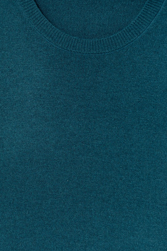 Chlapec Detský sveter s prímesou vlny United Colors of Benetton 106WC108R.G.seasonal tyrkysová