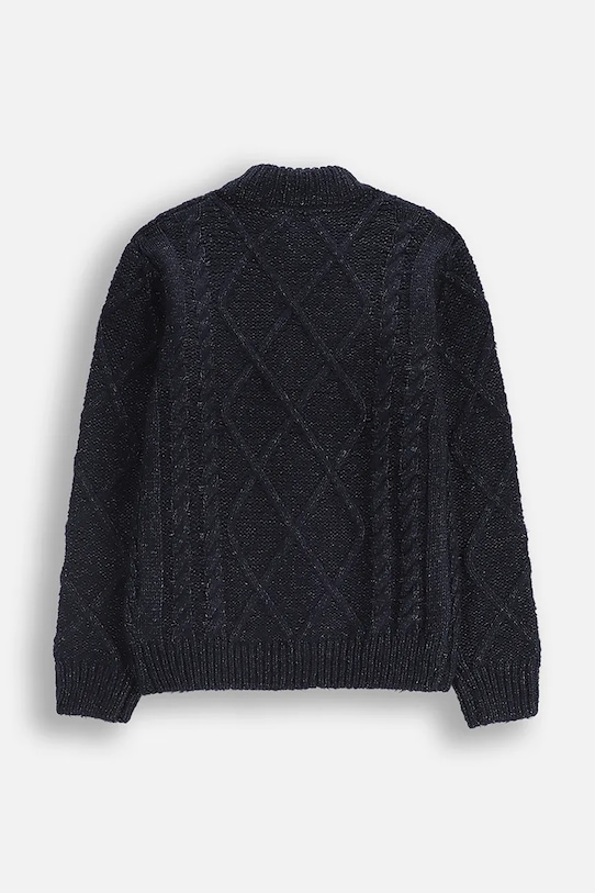 Coccodrillo kardigan dziecięcy ZC5172202YBJ granatowy AW25