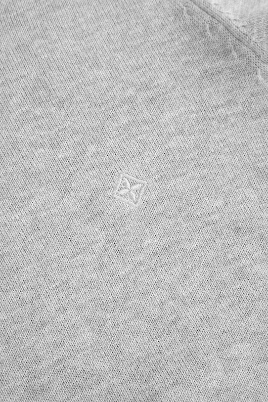 Дитячий бавовняний светр Coccodrillo ZC5172103EJB сірий