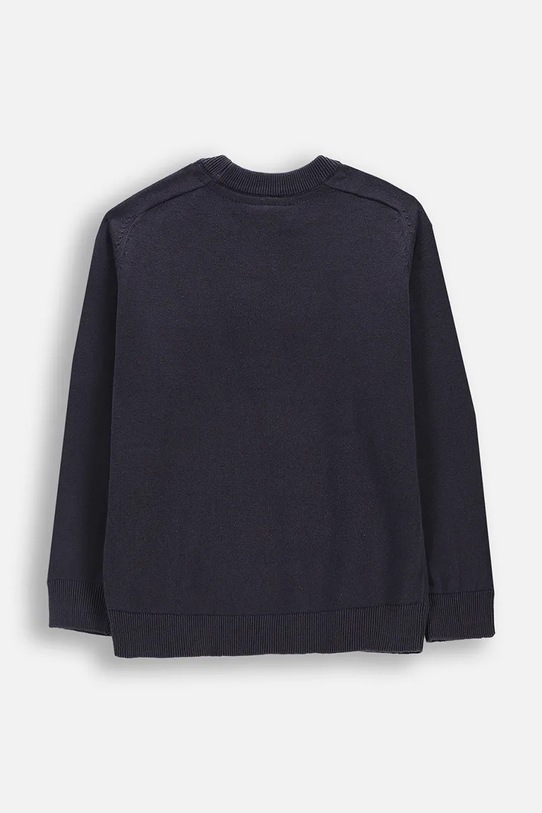 Coccodrillo sweter bawełniany dziecięcy ZC5172103EJB granatowy AW25