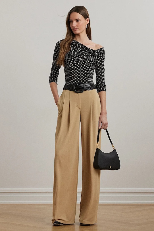 Ρούχα Μπλουζάκι Lauren Ralph Lauren 200971282 μαύρο
