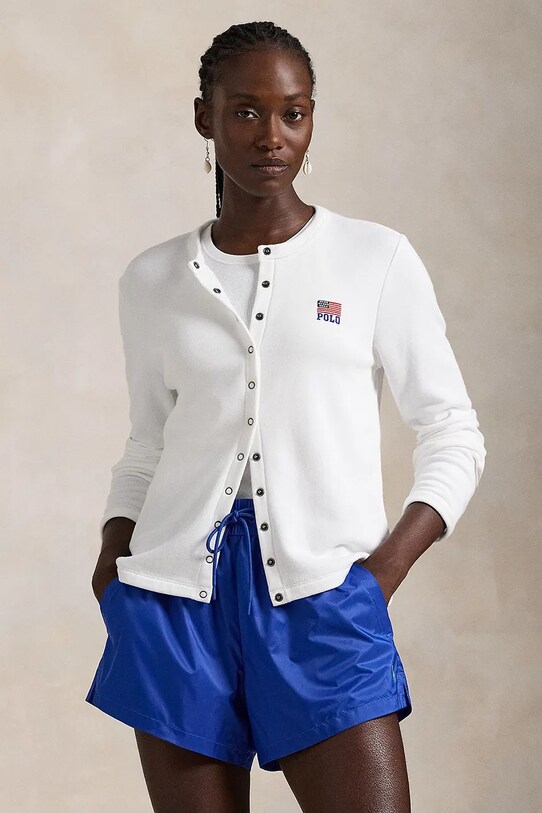 Svetr Polo Ralph Lauren bavlna bílá 211959119