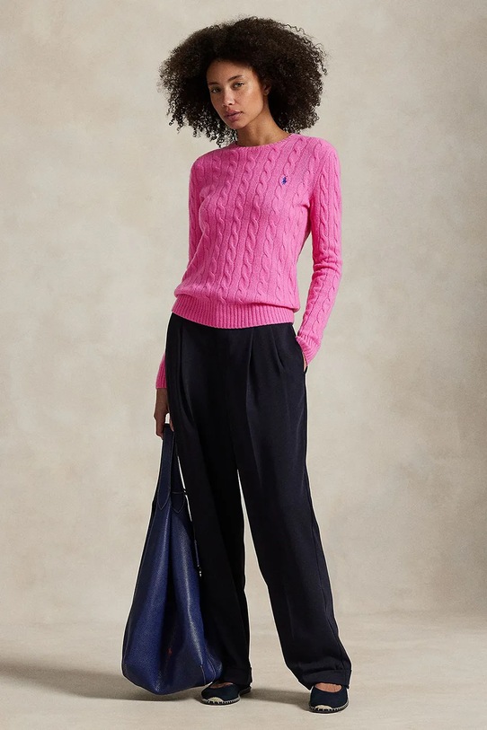 Oblečenie Sveter Polo Ralph Lauren 211971865 ružová