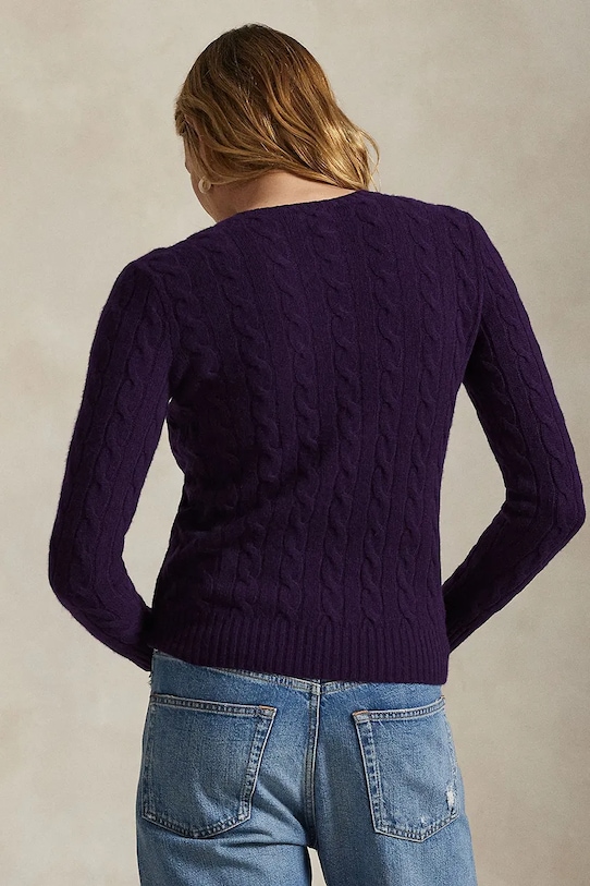 Свитер Polo Ralph Lauren 211971865 фиолетовой AW25