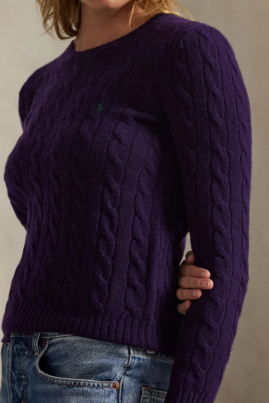 Свитер Polo Ralph Lauren фиолетовой 211971865