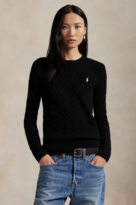 Polo Ralph Lauren jumper fine-knit black 211971865