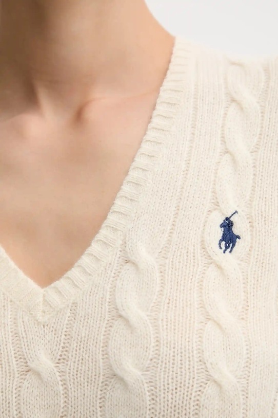 Πουλόβερ Polo Ralph Lauren 211971866 μπεζ