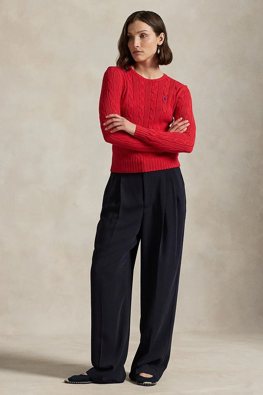 Oblečení Svetr Polo Ralph Lauren 211971869 červená