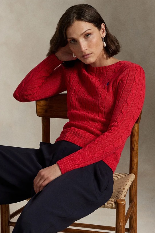 Svetr Polo Ralph Lauren 211971869 červená