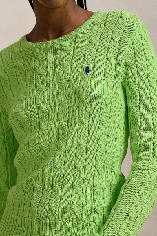 Polo Ralph Lauren sweter bawełniany zielony 211971869