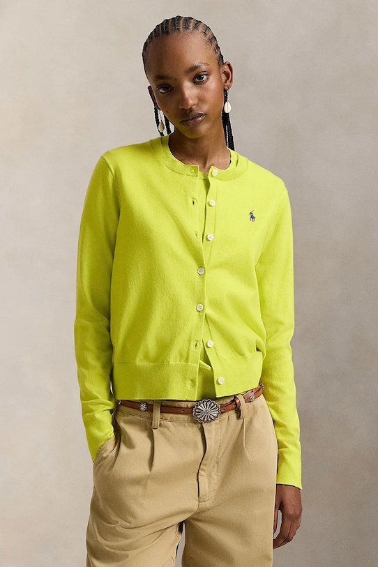 Polo Ralph Lauren kardigan pozostałe zielony 211971871