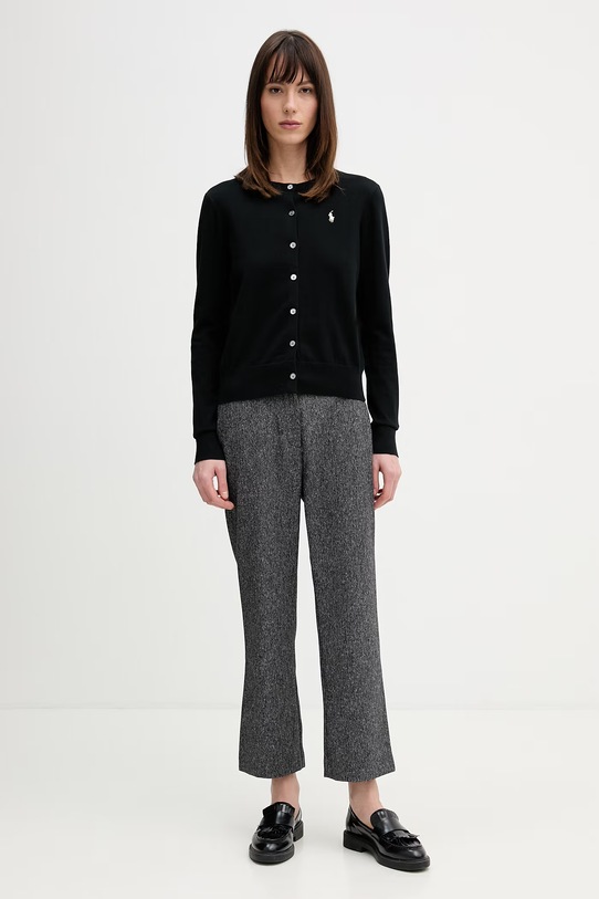 Polo Ralph Lauren kardigan 211971871 czarny AW25