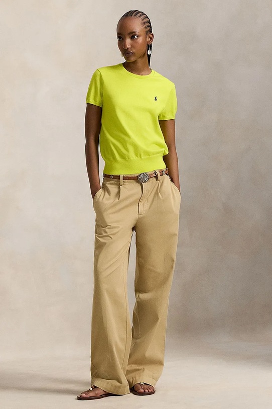 Odzież Polo Ralph Lauren sweter 211971872 zielony