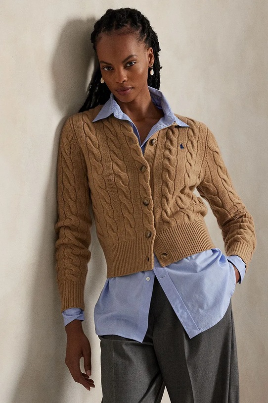 Πουλόβερ Polo Ralph Lauren 211972104 μπεζ