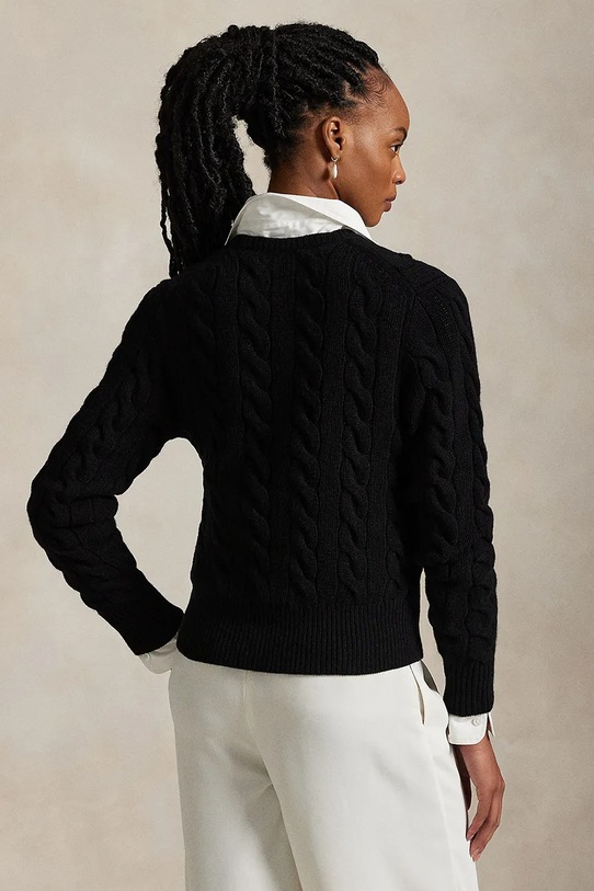 Polo Ralph Lauren sweter 211972104 czarny AW25