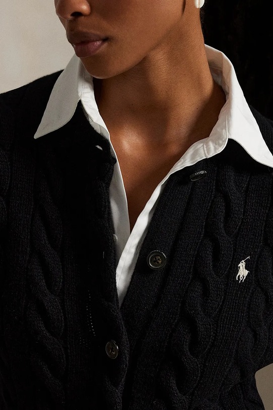 Polo Ralph Lauren sweter 211972104 czarny
