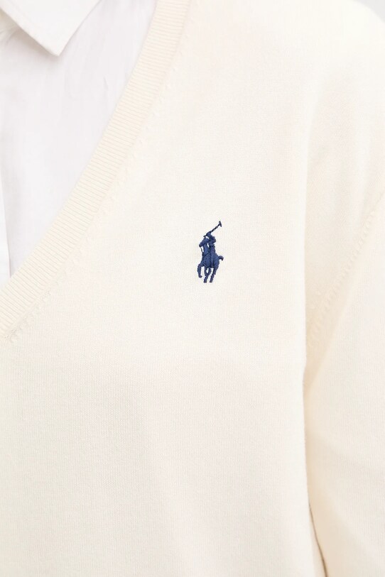 Polo Ralph Lauren pulover de bumbac 211972105 bej