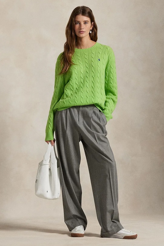 Ρούχα Πουλόβερ Polo Ralph Lauren 211972115 πράσινο