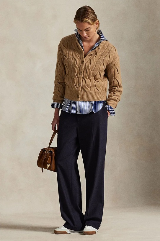 Odjeća Vuneni kardigan Polo Ralph Lauren 211972128 bež