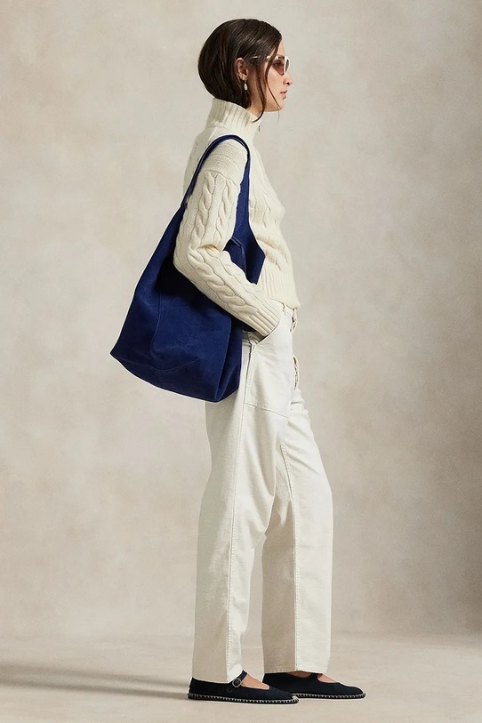 Μάλλινο πουλόβερ Polo Ralph Lauren 211972130 λευκό