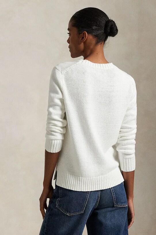 Polo Ralph Lauren pulóver 211978359 fehér AW25