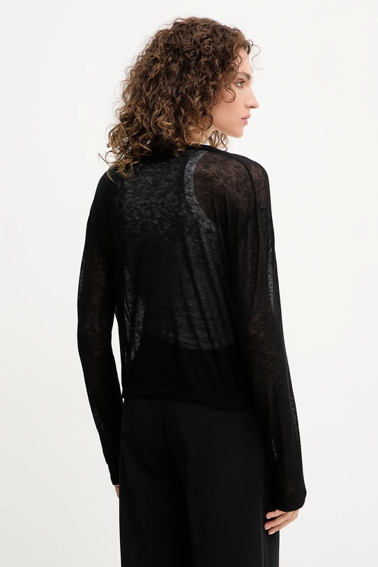 Abbigliamento Patrizia Pepe cardigan in lana 8K0293.K034 nero