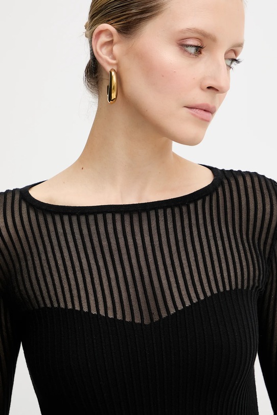 Patrizia Pepe sweter czarny 8K0305.K143