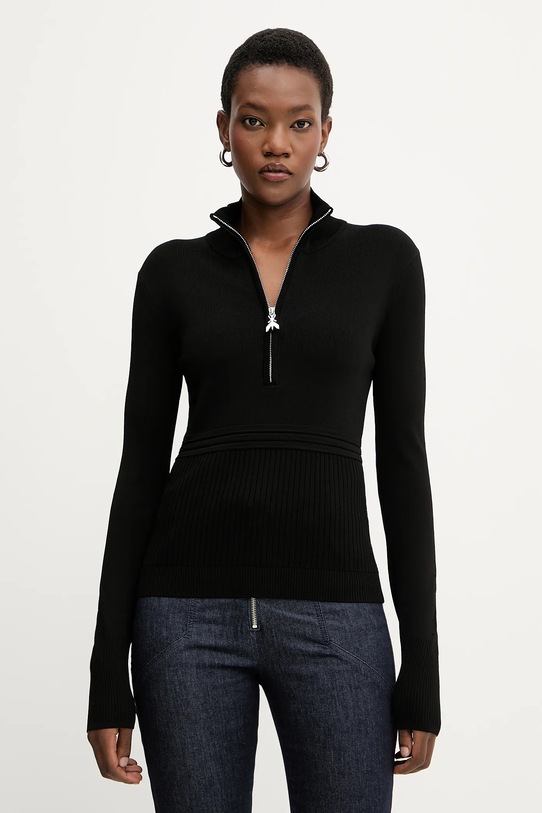 Patrizia Pepe pulover fixat negru 8K0323.K274