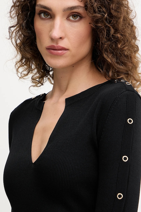 Patrizia Pepe sweter czarny 8K0328.K280