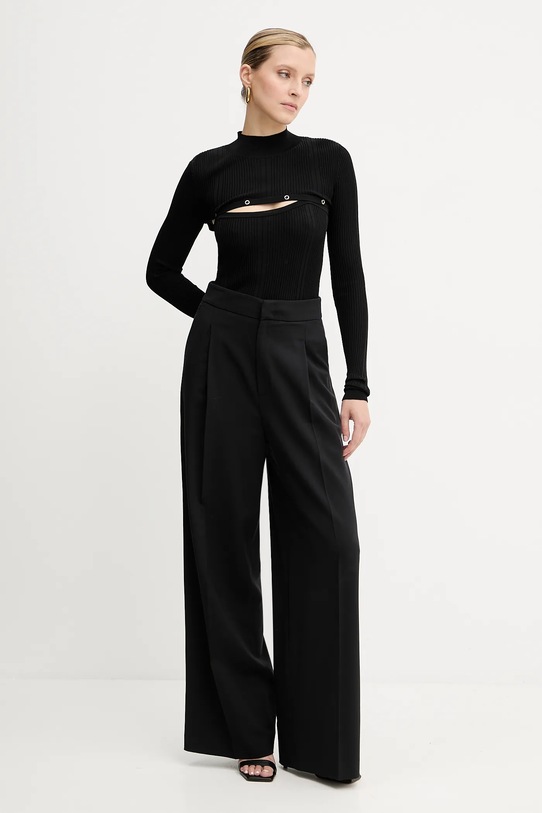 Patrizia Pepe sweter 8K0329.K280 czarny AW25