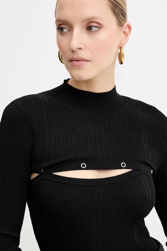 Patrizia Pepe sweter czarny 8K0329.K280