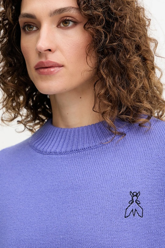Patrizia Pepe maglione in lana violetto 8K0336.K282