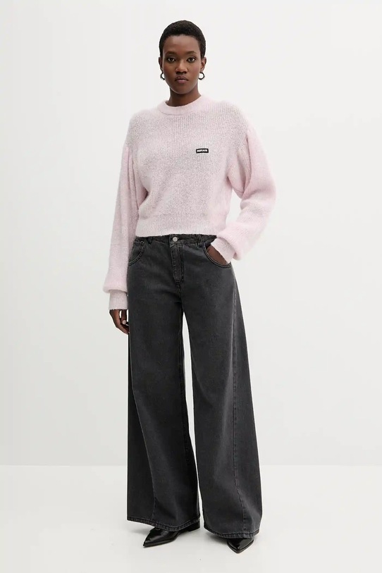 Rotate pulover de lână 0 114278191 roz AW25