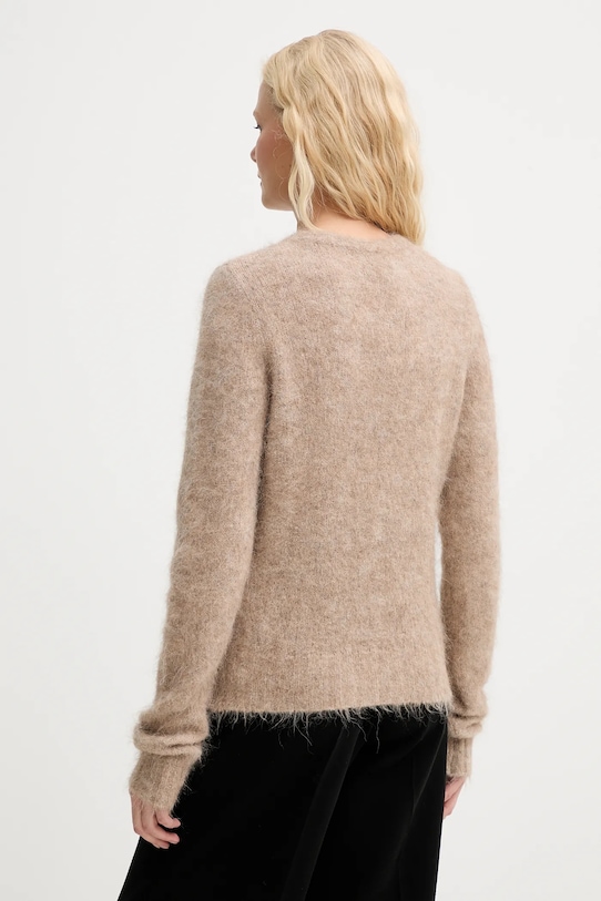 Îmbrăcăminte MUNTHE cardigan din lână POVILLA 252160025272 bej