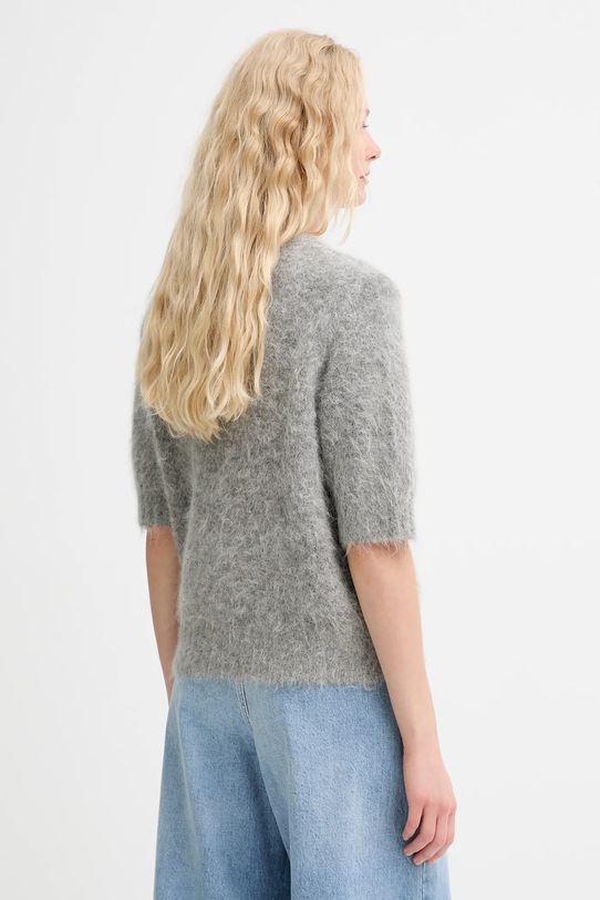 Odzież MUNTHE kardigan wełniany LOCCA 253160025370 szary