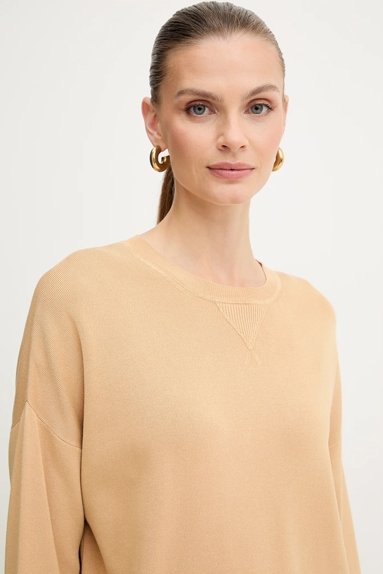 Elisabetta Franchi sweter beżowy MK01S56E2