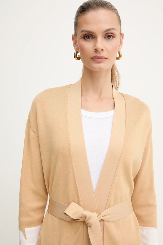 Elisabetta Franchi cardigan bej MK02S56E2