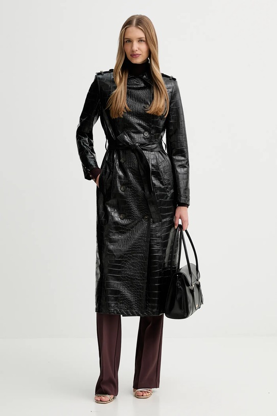 Elisabetta Franchi sweter z dodatkiem jedwabiu MK11B56E2 bordowy AW25