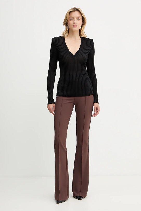 Pulover Elisabetta Franchi MK21S56E2 crna AW25