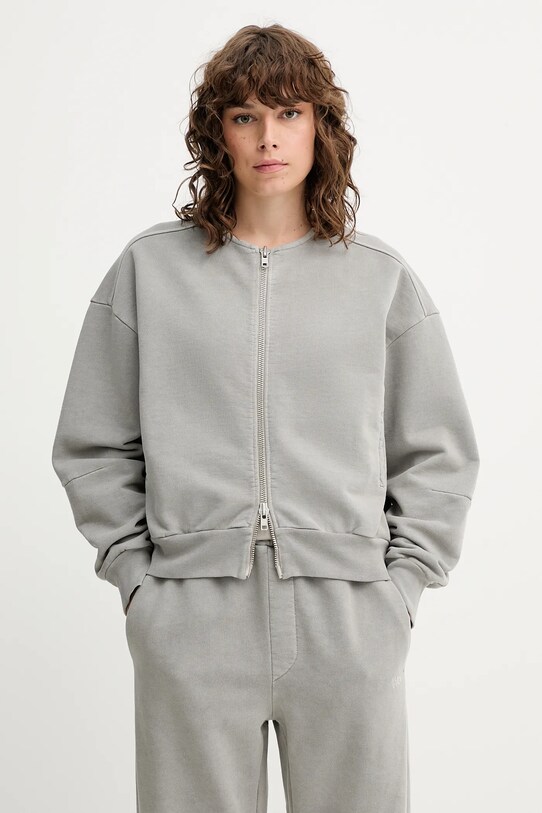 Won Hundred bluza bawełniana bawełna szary 3692.12082