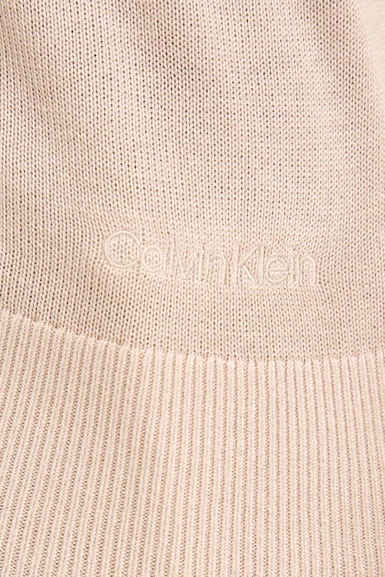 Calvin Klein kardigan LV044C346G beżowy